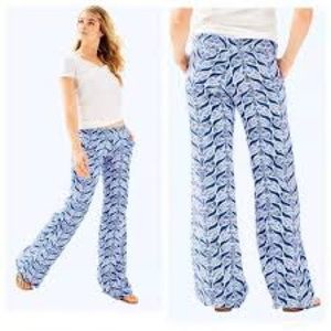 Lilly Pulitzer Linen Wide Leg Pant